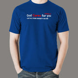 God Cares For You T-Shirt For Men