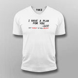 God Says I Have A Plan For You Men's Christian T-Shirt