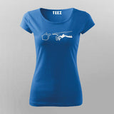 God And The Machine T-Shirt For Women