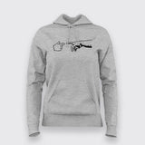 God And The Machine Hoodies For Women