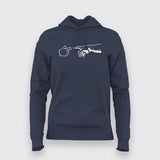 God And The Machine Hoodies For Women