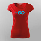 Golang Developer T-Shirt For Women