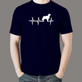 Golden Retriever Heartbeat T-Shirt For Men