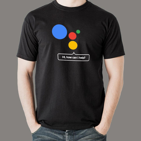 Google Assistant Men’s Profession T-Shirt Online India