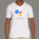 Google Assistant Profession V Neck T-Shirt India
