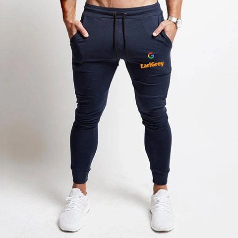 Google Earl Grey Casual Joggers With Zip For Men Online