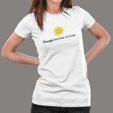 Google Summer Of Code GSoC T-Shirt For Women Online India