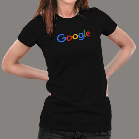Google Logo T-Shirt For Women Online India