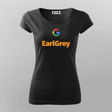 Google Earl Grey T-Shirt For Women Online India
