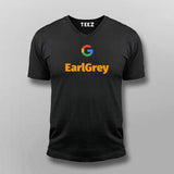 Google Earl Grey Developer V Neck T-Shirt For Men Online