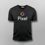 Google Pixel Vneck T-Shirt For Men Online India