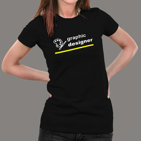 Graphic Designer T-Shirt For Women Online India