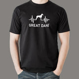 Great Dane Heartbeat T-Shirt India