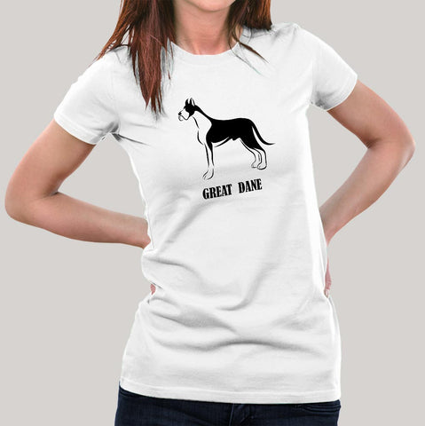 Great Dane T-Shirt For Women Online India