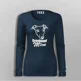 Greyhound Mom T-Shirt For Women
