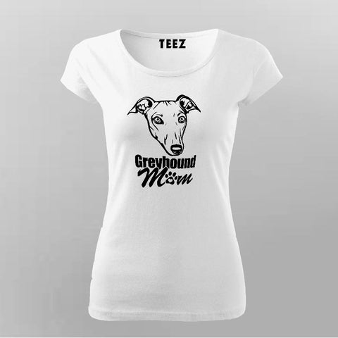 Greyhound Mom T-Shirt For Women