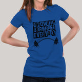 Growing Stronger Everyday - Motivational Women's T-shirt