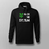 HACK THE SYSTEM Programming T-shirt For Men