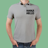 Hanji Hello Polo T-Shirt For Men