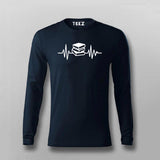 HEART BEAT BOOK Funny T-shirt For Men