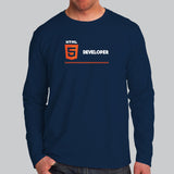 HTML Coding Expert: Developer Men's T-Shirt