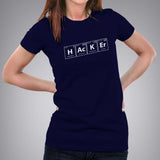 Hacker Elements Spelling Funny Women's Programming T-shirt