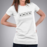 Hacker Elements Spelling Funny Women's Programming T-shirt