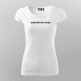 Xss Filter Women's T-Shirt Online India