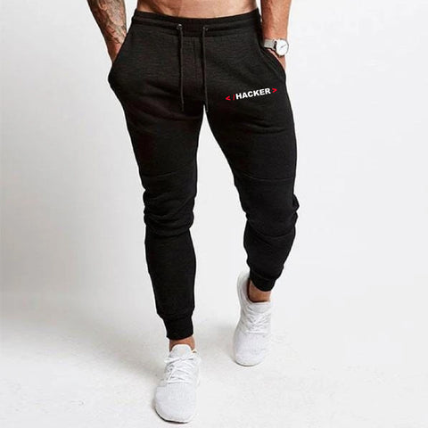 Hacker Jogger Track Pants With Zip for Men