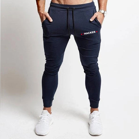 Hacker Jogger Track Pants With Zip for Men –