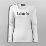 Hacktoberfest T-Shirt For Women
