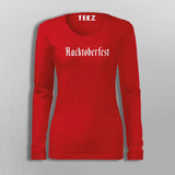 Hacktoberfest T-Shirt For Women