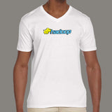 Hadoop Big Data V Neck T-shirt For Men online india