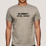 Hai Himmat Aayega Aayega Men's T-shirt