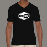 Hacker Zone V Neck T-Shirt For Men Online India