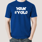 Han #Yolo Starwars Men's T-shirt