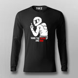Hang The Fuck Up And Ride Motorcycle Full Sleeve T-Shirt India