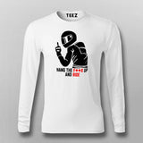Hang Up & Ride - Bold Statement Biker T-Shirt