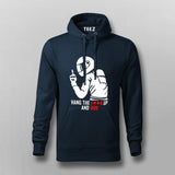 Hang Up & Ride - Bold Statement Biker Hoodie