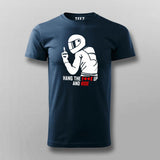Hang Up & Ride - Bold Statement Biker T-Shirt