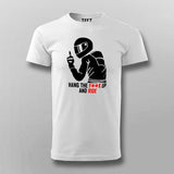 Hang Up & Ride - Bold Statement Biker T-Shirt