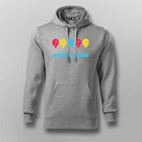 Happy Birthday Hindi Hoodies For Men