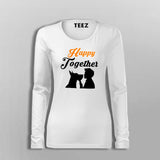 Happy Together Dog Lover T-Shirt For Women
