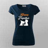 Happy Together Dog Lover T-Shirt For Women