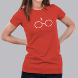 Harry Potter Glasses And Scar T-Shirt For Women Online India