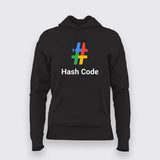 Google Hash code Hoodie For Women Online India