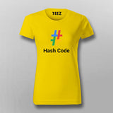 Google Hash code T-Shirt For Women