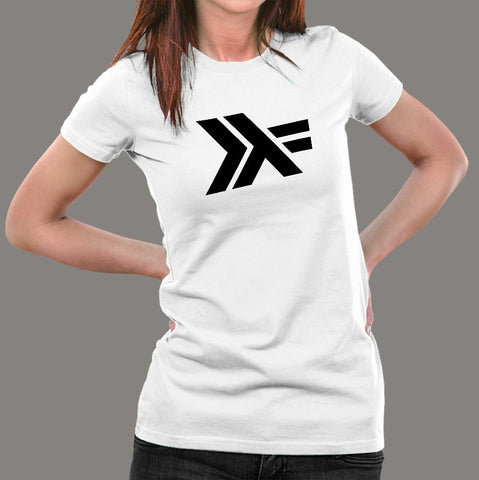 Haskell Programming Logo T-Shirt For Women Online India