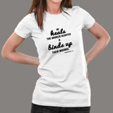 He Heals The Broken Hearted - Psalm 147:3 T-Shirt For Women
