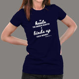 He Heals The Broken Hearted - Psalm 147:3 T-Shirt For Women